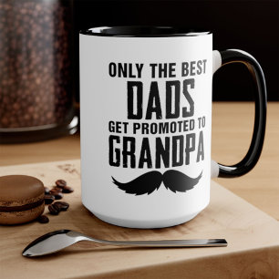 Caneca Apenas os Melhores Pais São Promovidos a Café de V
