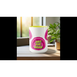 Caneca Apenas Para Hoje Geode 12 Etapas AA Slogan De Recu