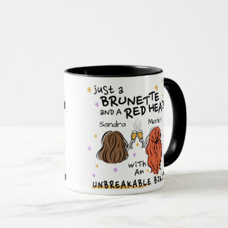 Caneca "Apenas um Brunette e uma Cabeça Vermelha"