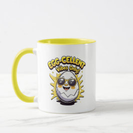 Caneca Apenas Víblias de ovo! Café Engraçado De Ovos