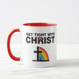 Caneca Aperte Com Cristo Mug
