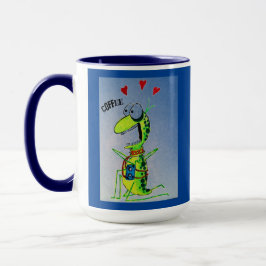 Caneca Aph apaixonado por café