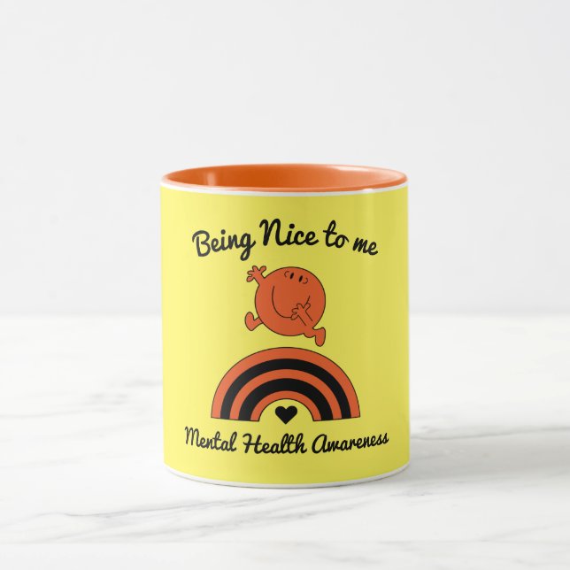 Caneca Apoiar a conscientização da saúde mental - Café Mu (Centro)