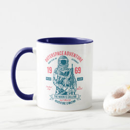 Caneca Apollo 11 Homem na Lua 1969