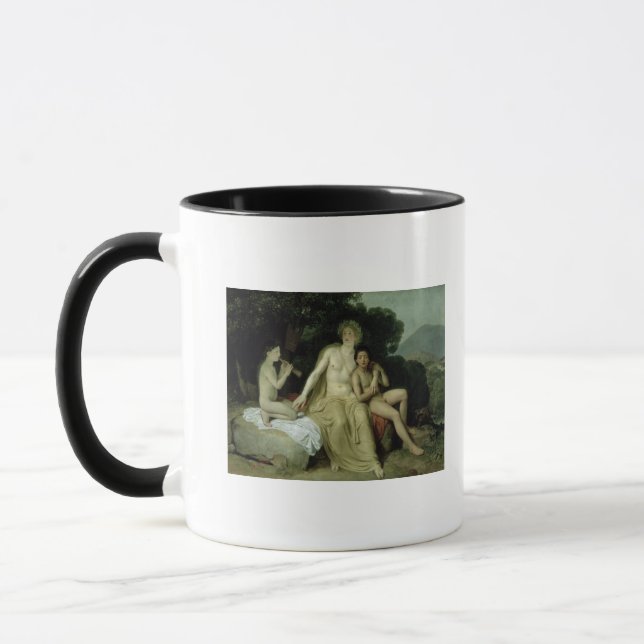 Caneca Apollo com Hyacinthus e Cyparissus (Esquerda)