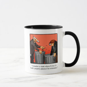 Caneca Aposentação Engraçada, Humor Mug Gift