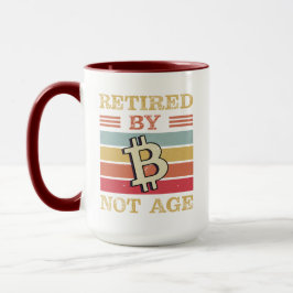 Caneca Aposentado por Bitmoeda Não Idade Cripto Investime