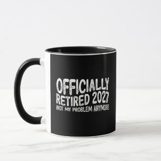Caneca Aposentadoria 2027 Aposentado 2027 Não É Mais Meu