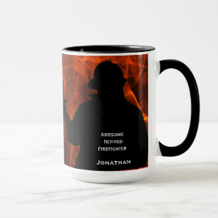 Caneca Aposentadoria de Bombeiros Personalizados