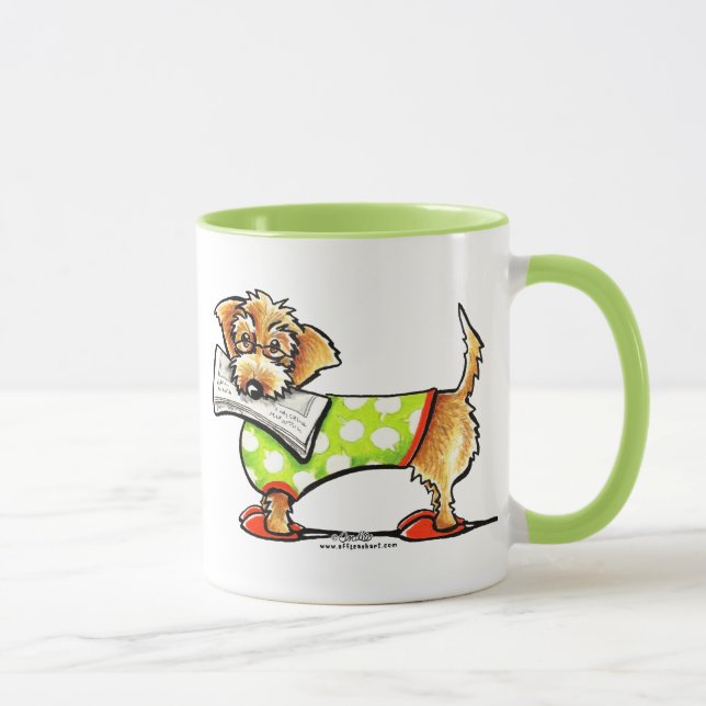 Caneca Apple Dachshund Wirehaired (Direita)