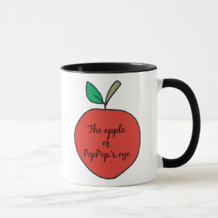 Caneca Apple do olho de PopPop