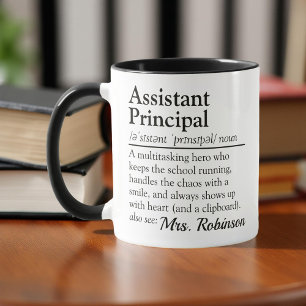 Caneca Apreciação Personalizada de Definição de Principal