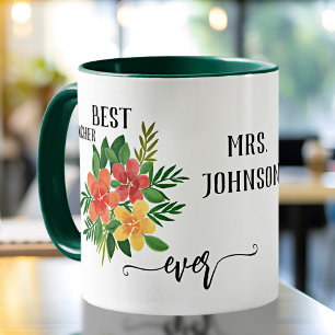 Caneca Apreciação Personalizada do Professor de Design 