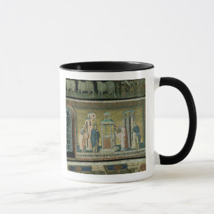 Caneca Apresentação no templo, detalhe da história