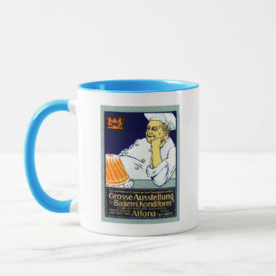 Caneca Apresentação sobre padaria + confeitaria de 1912