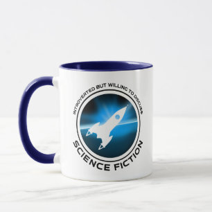 Caneca Apresentado, Mas Disposto A Discutir Ficção Cientí