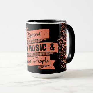 Caneca Apresentamos pessoas sofisticadas de música