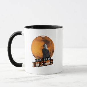 Caneca Apresentando a "Lua é para meninas" Mug