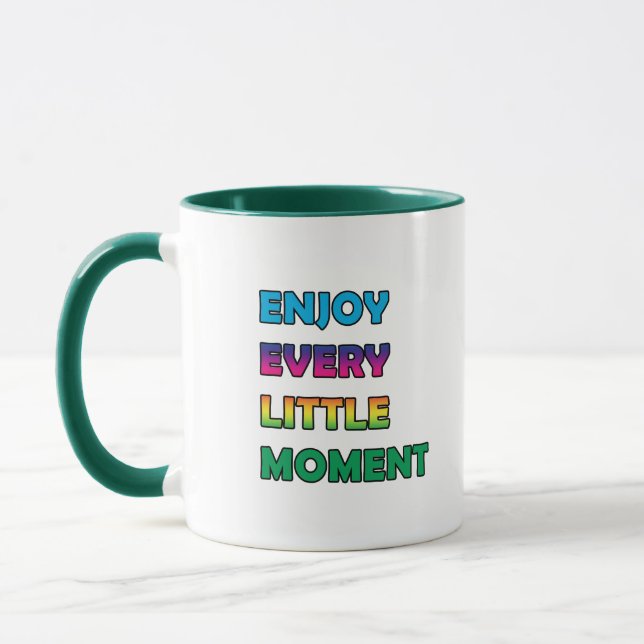Caneca aproveite cada momento (Esquerda)
