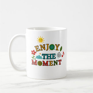 Caneca Aproveite O Momento - Caneca De Café Com Ci
