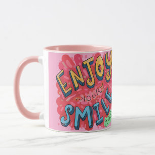 Caneca Aproveite Seu Sorriso (Eu Aprecio)