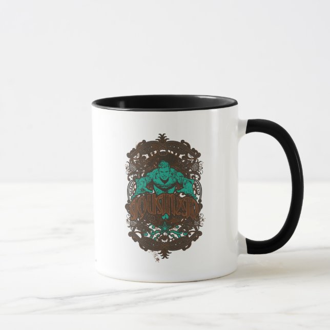 Caneca Aquaman, é a hora do show! Poster (Direita)