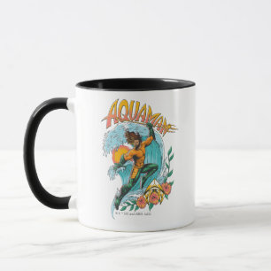 Caneca Aquaman e Trident Ascensão Graphic
