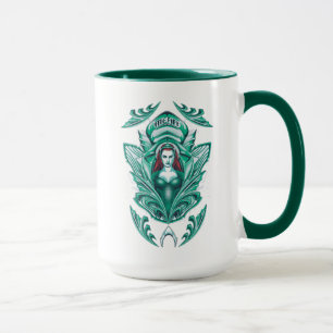 Caneca Aquaman Gráfico Mera Ornamentado
