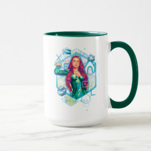 Caneca Aquaman Xebel Princess Mera Hexagonal