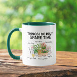 Caneca Aquarela Planta Floral Funny Gardening<br><div class="desc">Sip e semeie alegria com nossa Floral Potted Plant Gardening Mug! Vibrações de aquarela,  um toque de humor — é a mistura perfeita para cada pausa de café verde.</div>