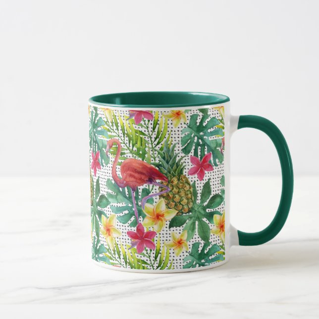 Caneca Aquarela tropical (Direita)