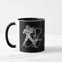 Caneca Aquarius ♒ Bearer Água - Sinal Zodiac