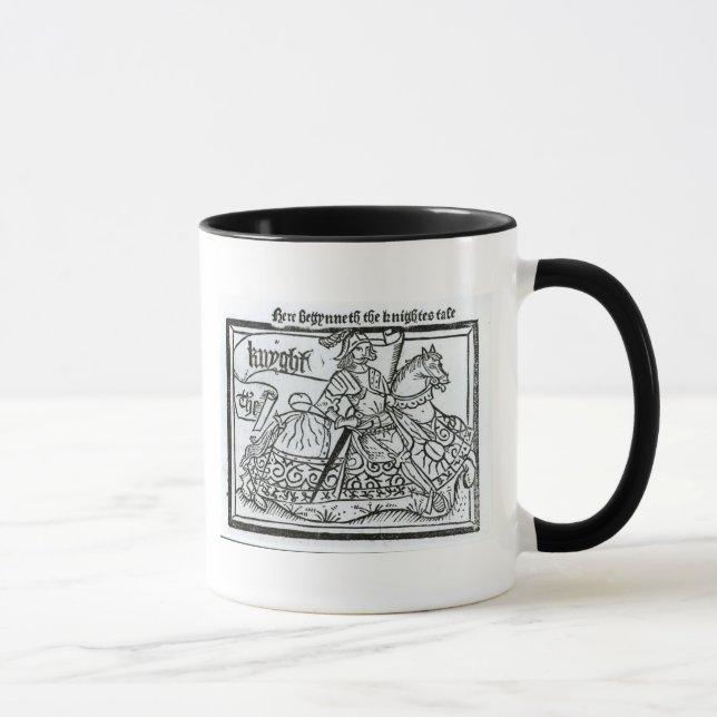 Caneca "Aqui Begynneth o Knightes Tale (Direita)