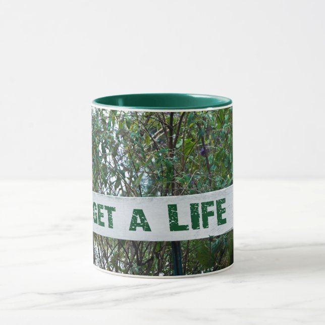 Caneca Aqui está o seu sinal (Centro)