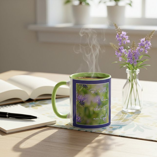 Caneca Aquietem-se (Criador carregado)