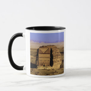 Caneca Arábia Saudita, local de Madain Saleh, antiga