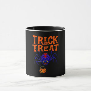 Caneca Aranha-Aranha Ou Tratar Camisa-Camisa Dia de as Br