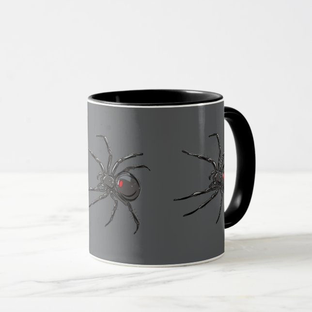 Caneca Aranha-Aranha-Vaca-Preta (Frente Esquerda)