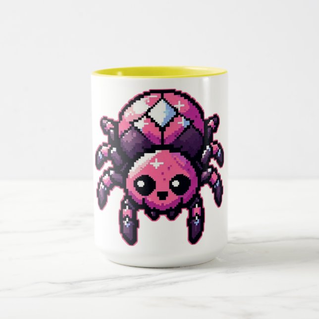 Caneca Aranha-Pixel Cuja Pixel (Centro)