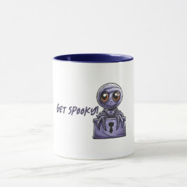 Caneca Aranha Roxa Spooky