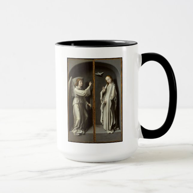 Caneca Arcanjo Gabriel; O Virgin Annunciate (Direita)