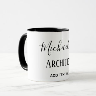 Caneca ARCHITECT Personalizado Ofertas Clássicas em Pret