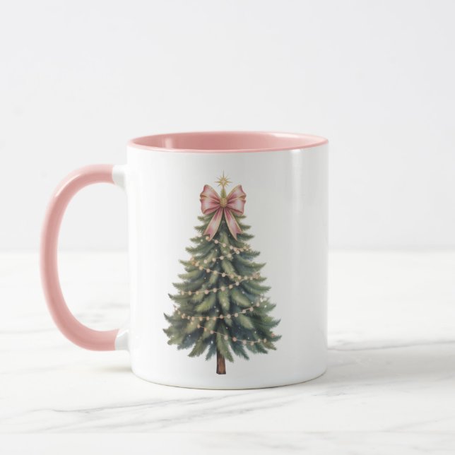 Caneca Arco de árvore de Natal Coquette Xmas (Esquerda)