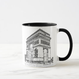 Caneca ~ Arco do Triunfo de Paris