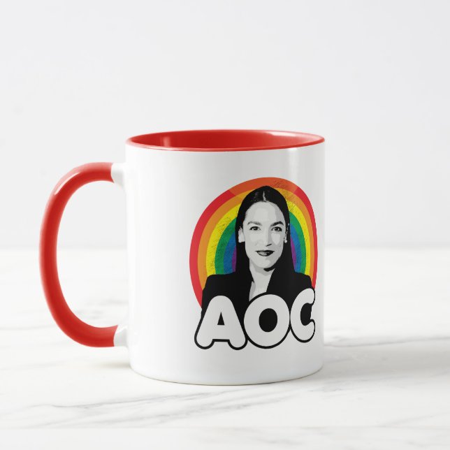 Caneca Arco-íris AOC (Esquerda)