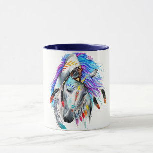 Caneca Arco-íris, cavalo de guerra