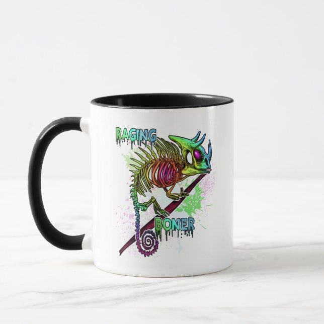 Caneca Arco-Íris Chameleon Skeleton (Esquerda)