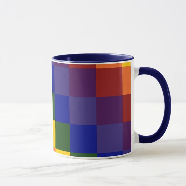 Caneca Arco-Íris Verificado (Direita)