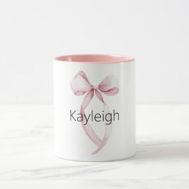Caneca Arco Rosa Branco