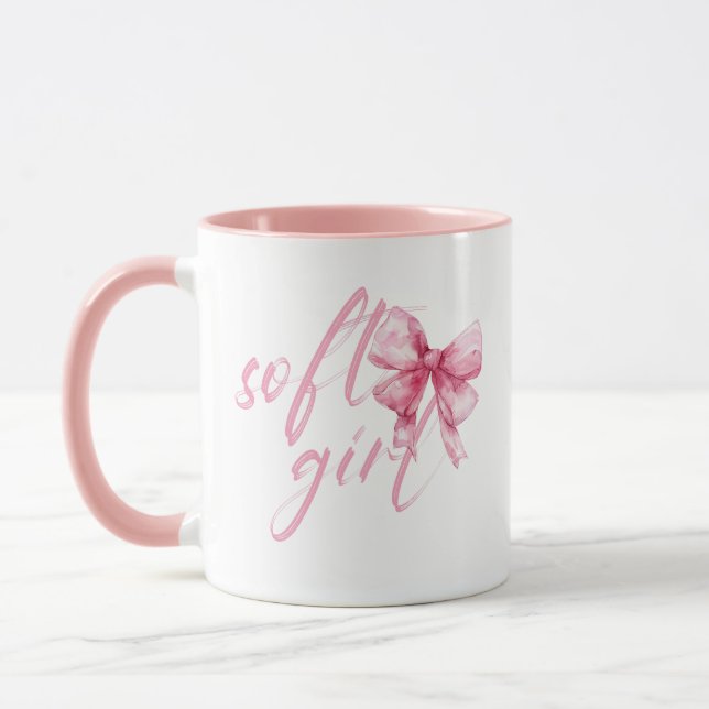 Caneca Arco Rosa Menina Soft – Fofoqueira Fofa (Esquerda)